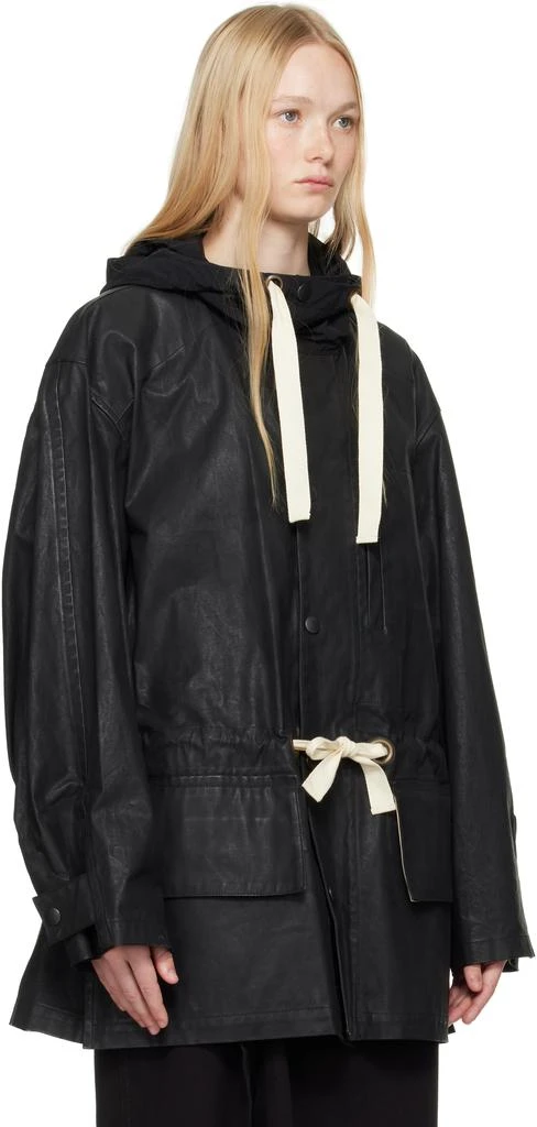 Lemaire Black Hooded Parka Jacket 2
