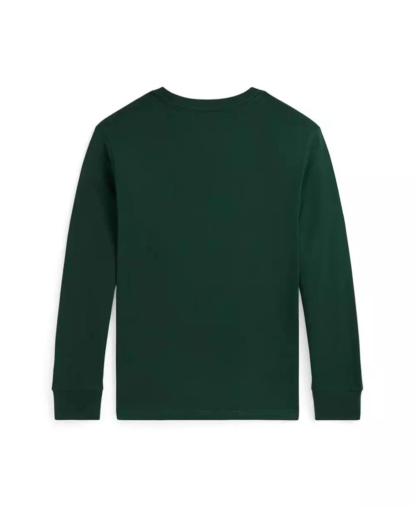 Ralph Lauren Big Boys Polo Bear Cotton Long Sleeve Tee 2