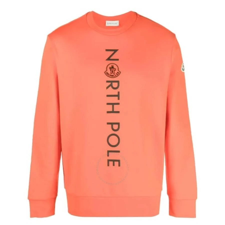 Moncler Printed Motif Cotton Sweatshirt 1
