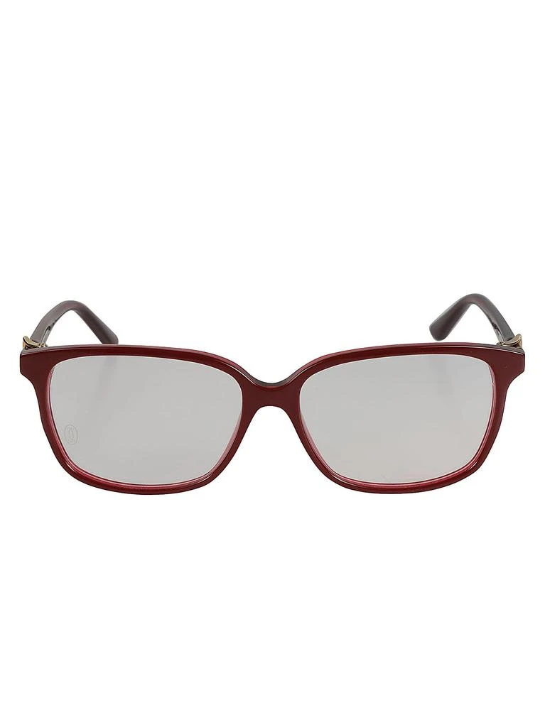 Shop Ct0566o Panthère C De Cartier 005 Black Glasses on Sale  display picture 2