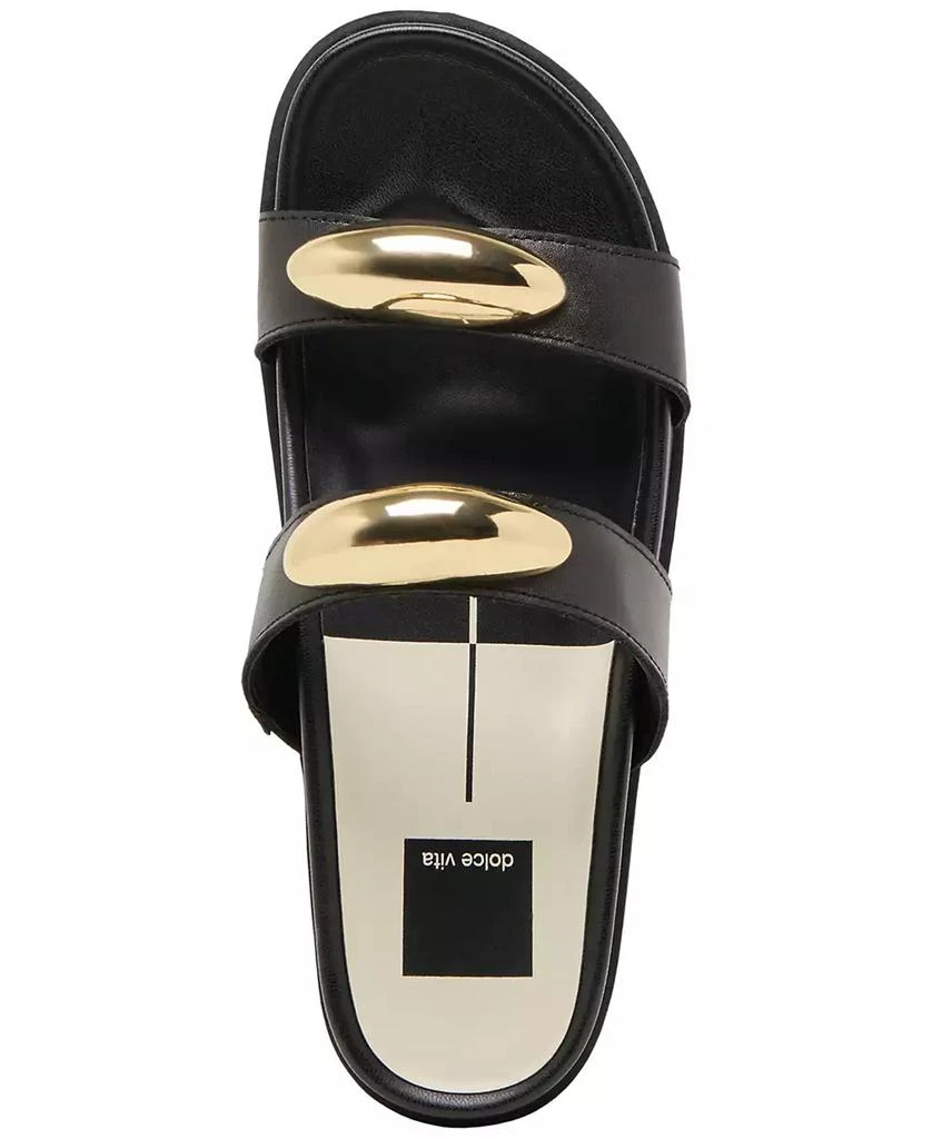 Dolce Vita Women's Satine Jewelry Double Band Bracelet Footbed Sandals 4