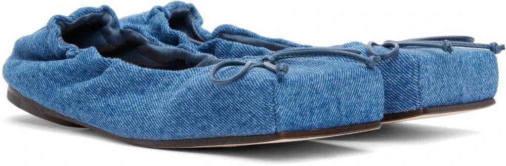 Jacquemus Blue La Casa 'Les ballerines Ballet' Ballerina Flats 4