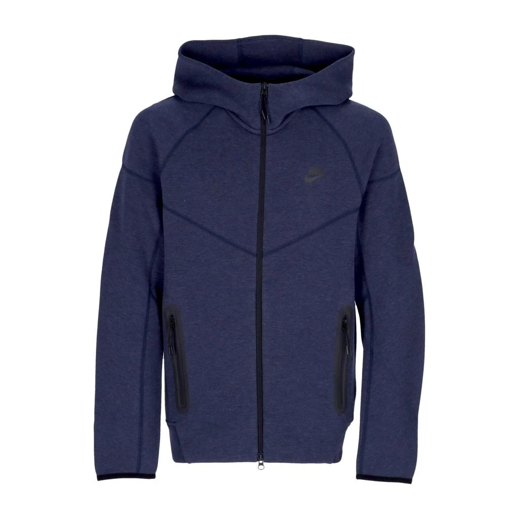 Shop Men's Lightweight Hooded Zip Sweatshirt Tech Fleece Full-zip