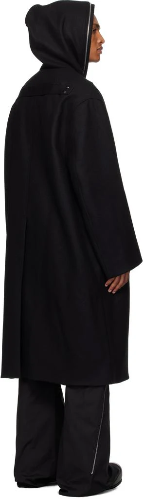 Rick Owens Black Concordians Mac Coat 3