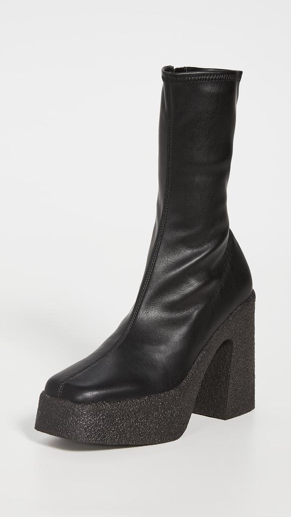 Stella McCartney Trace Alter Sporty Mat Boots - Shoes - Free