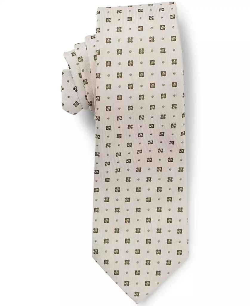 Hugo Boss Men's Jacquard Pattern Formal Silk Tie 4