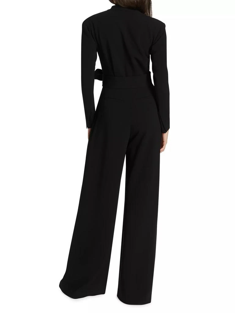 A.L.C. Kieran II Belted Crepe Wide-Leg Jumpsuit 5