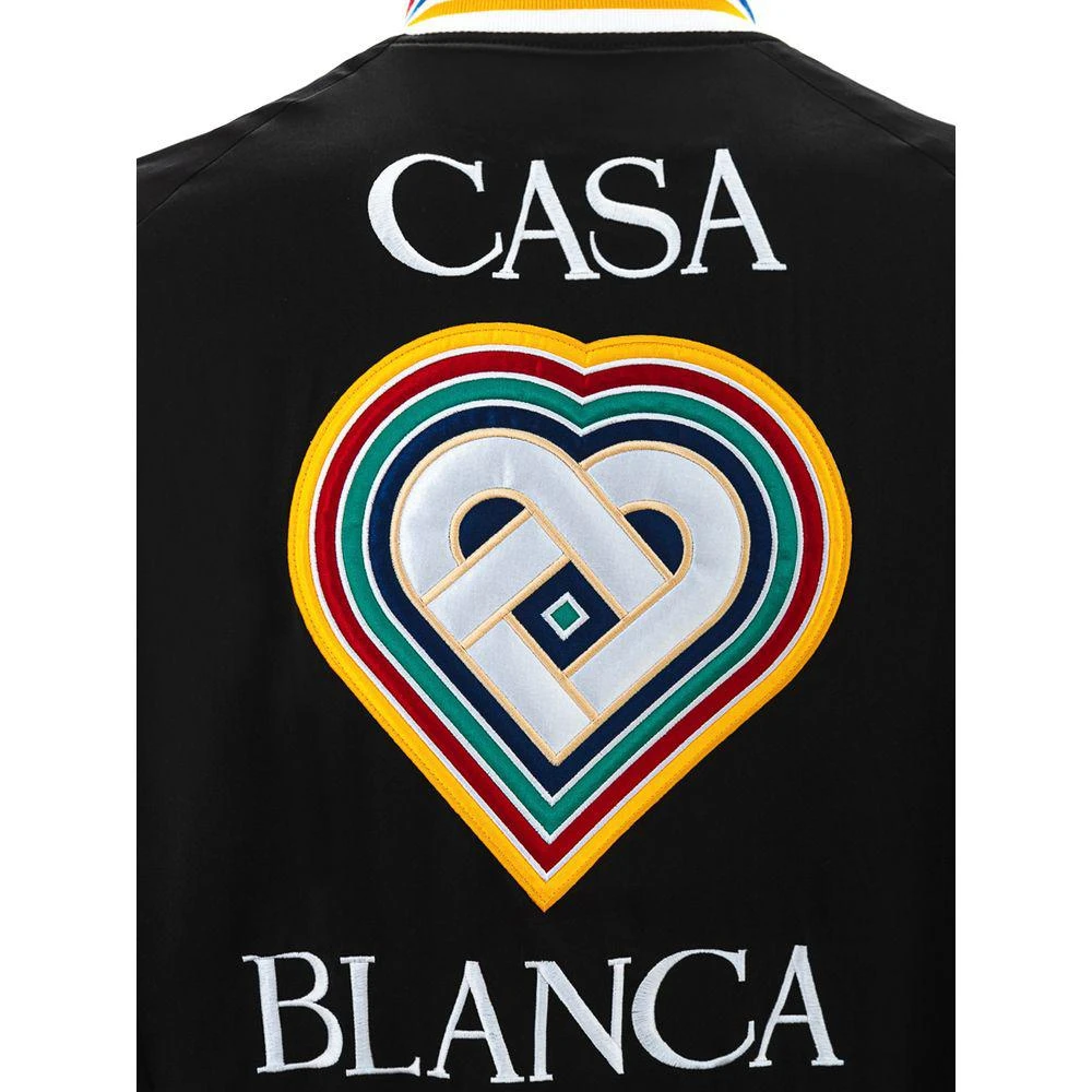 Casablanca Casablanca Black Silk Jacket 3