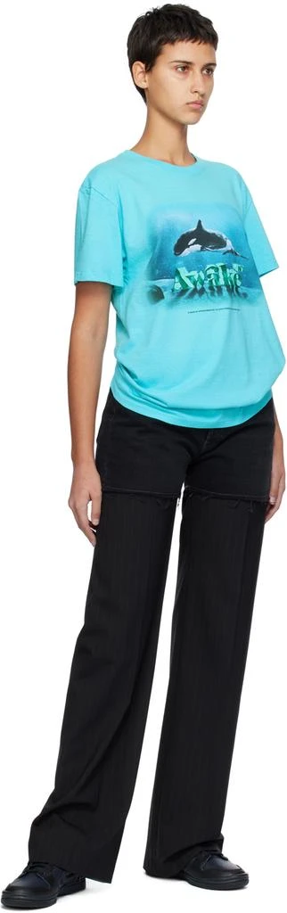 Awake NY Blue Orca T-Shirt 4