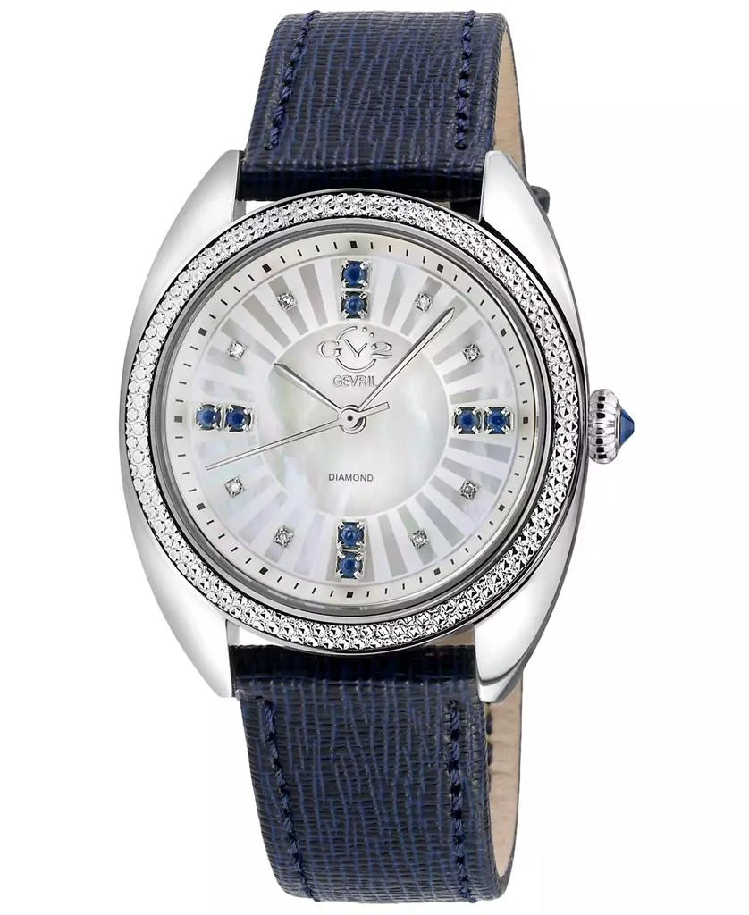 Perugia Diamond Leather Strap Watch, 33mm - 0.102ct. – On  display picture 1