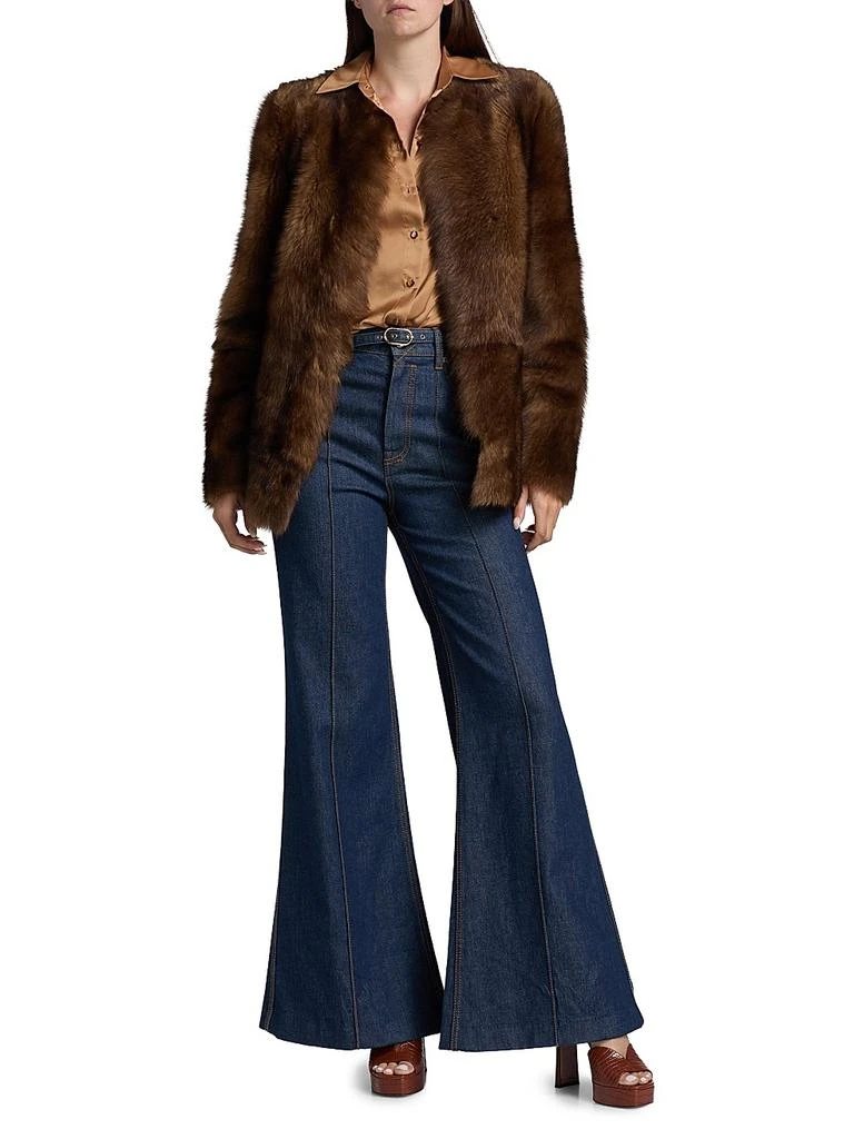 Zimmermann Hypnotic Silk Satin Shirt 2