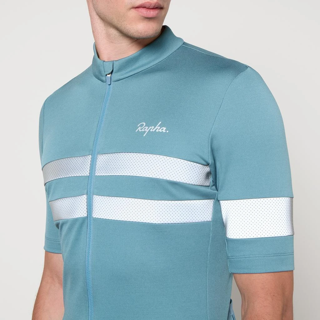 Rapha Brevet Woven Hi-Vis Jersey Top 4