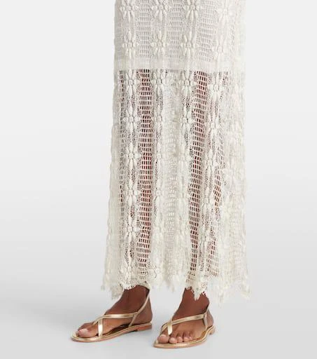 Ulla Johnson Talia floral lace maxi dress 5