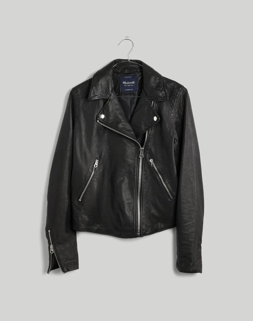 Madewell The Washed Leather Motorcycle Jacket 6