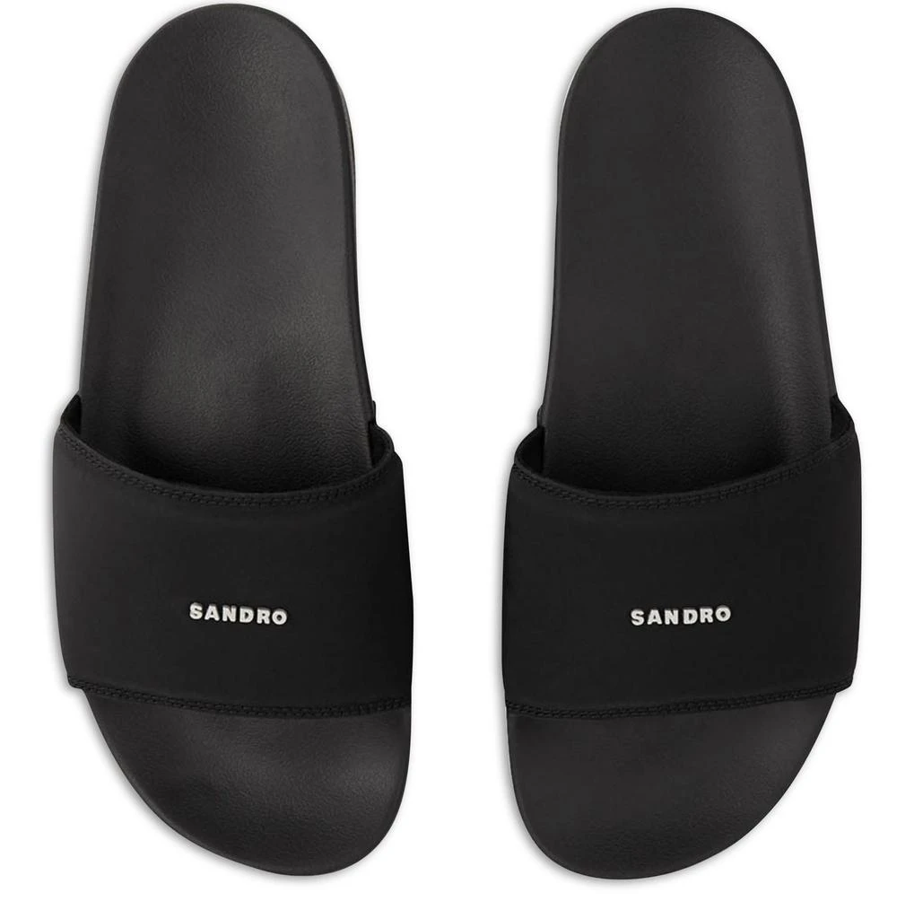 Sandro Rubber slides 3