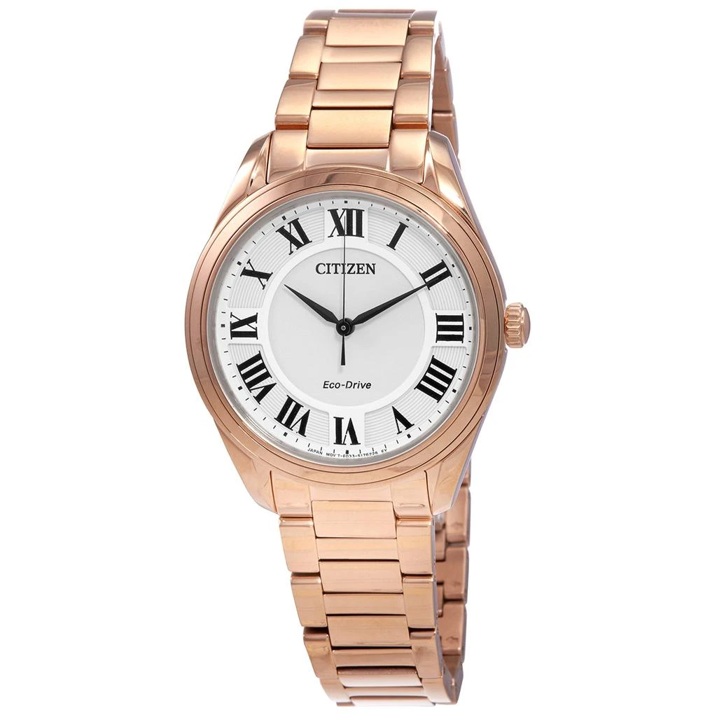 Citizen Citizen Eco-Drive Arezzo White Dial Ladies Watch EM0973-55A 1