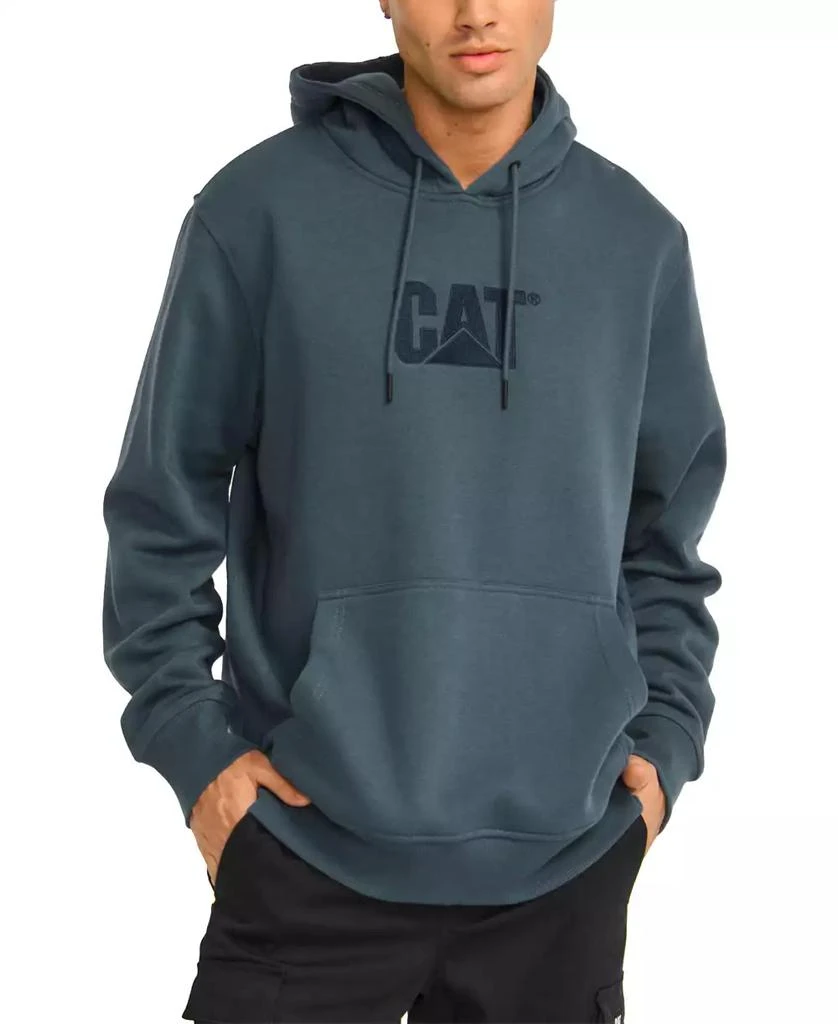 Cat Men's Fleece Cat Logo Pullover Hoodie 3