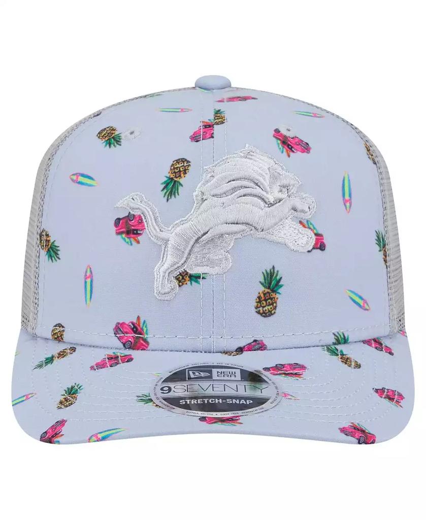 New Era Men's Light Blue Detroit Lions Adventure Surfboard 9SEVENTY Adjustable Hat