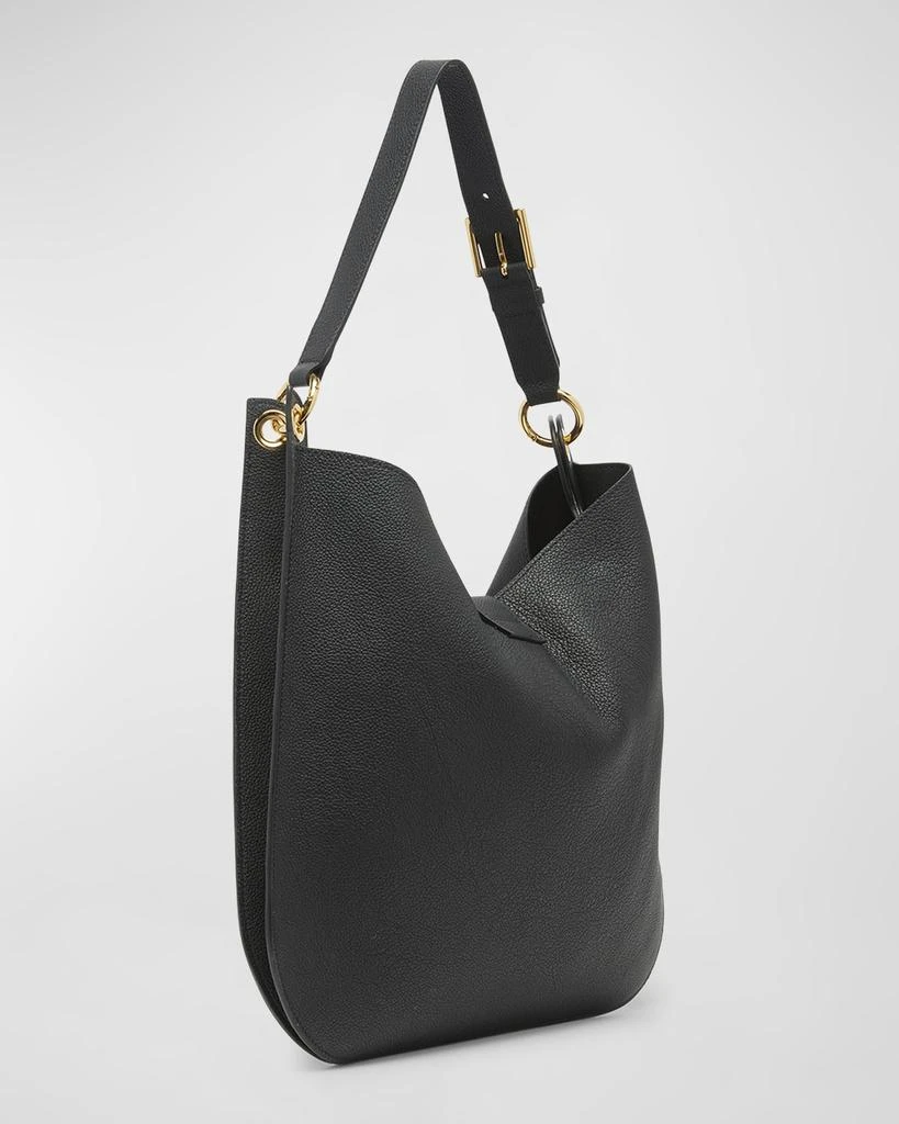 Tom Ford Tara Large Hobo Crossbody in Grained Leather 7