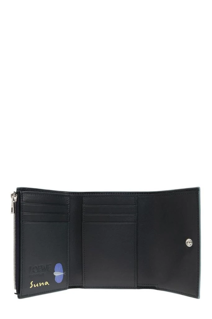 Loewe Loewe X Suna Fujita Logo Embossed Squid Wallet 4
