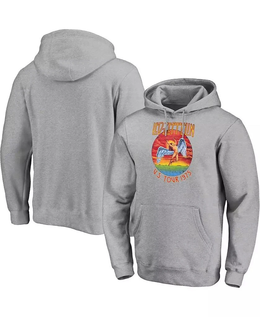 Philcos Men's and Women's Led Zeppelin Heather Gray Graphic Pullover Hoodie 1