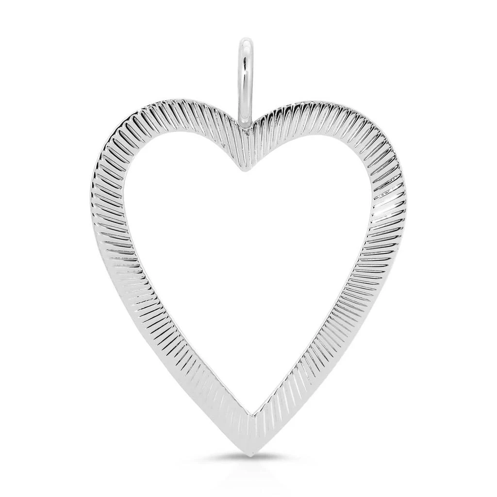 eklexic Eklexic - Women
s Large Haze Open Heart Pendant