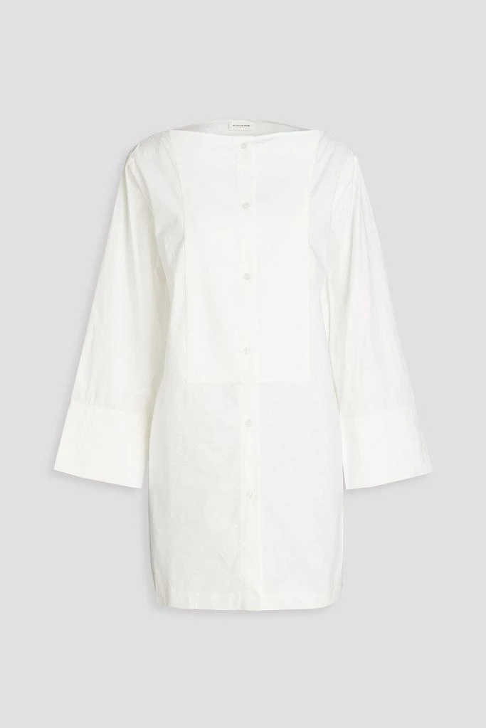 BY MALENE BIRGER Baltimore cotton-poplin and piqué top 1