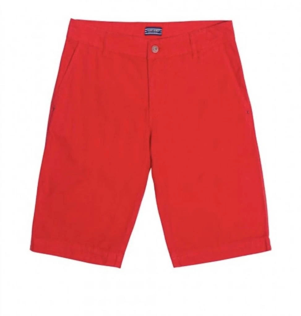 Saint James Doug Shorts In Red 5