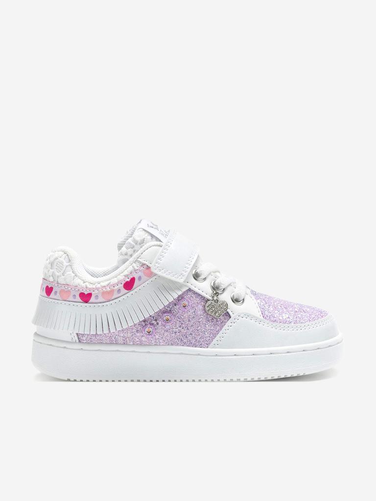 Lelli Kelly Girls Frangetta Mix Trainers in White