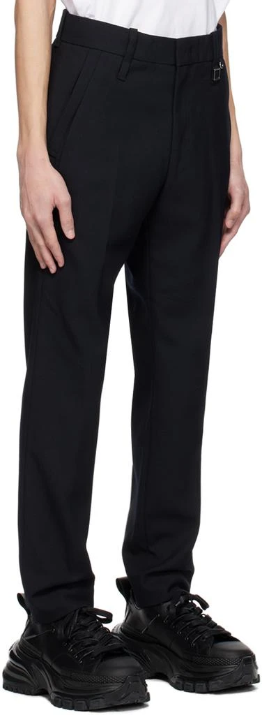 WOOYOUNGMI Navy Tapered Trousers 2