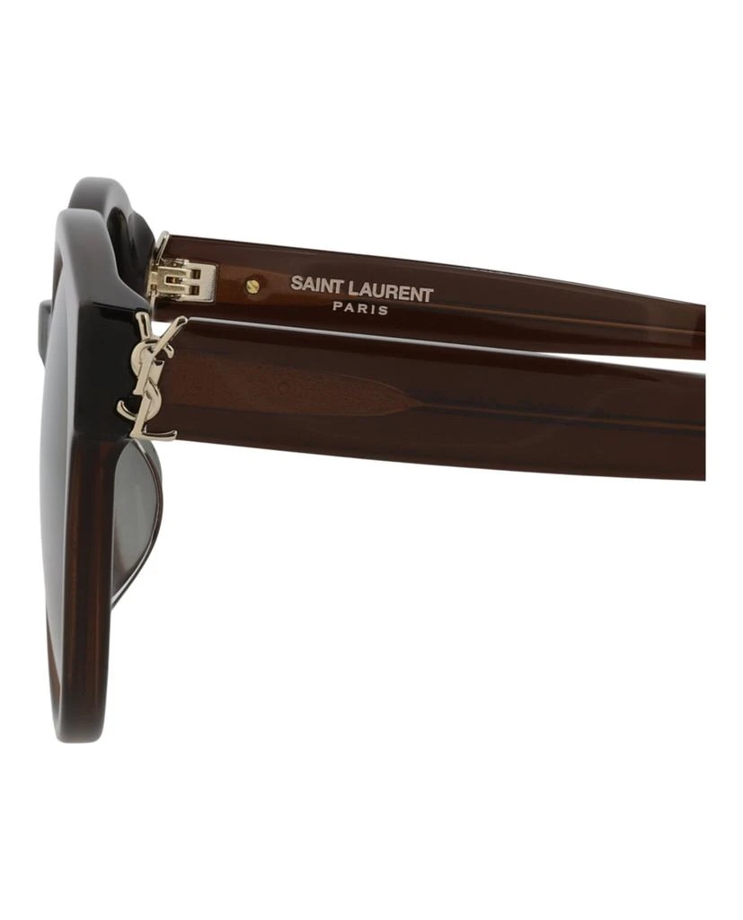 Yves Saint Laurent Round-Frame Acetate Sunglasses 4