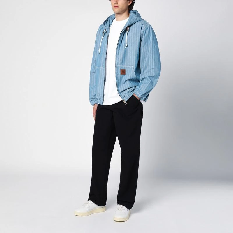 Carhartt WIP Menard Jacket blue in cotton denim 2