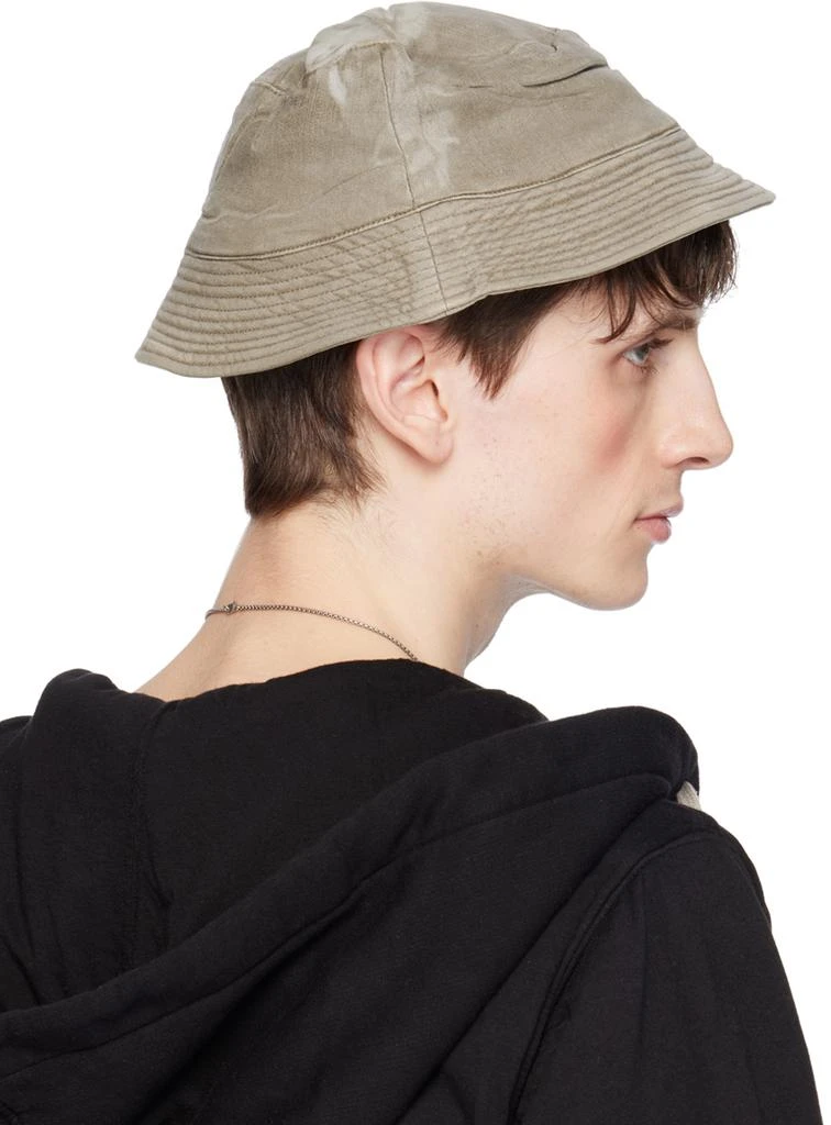 Rick Owens Off-White Gilligan Narrow Brim Bucket Hat 3