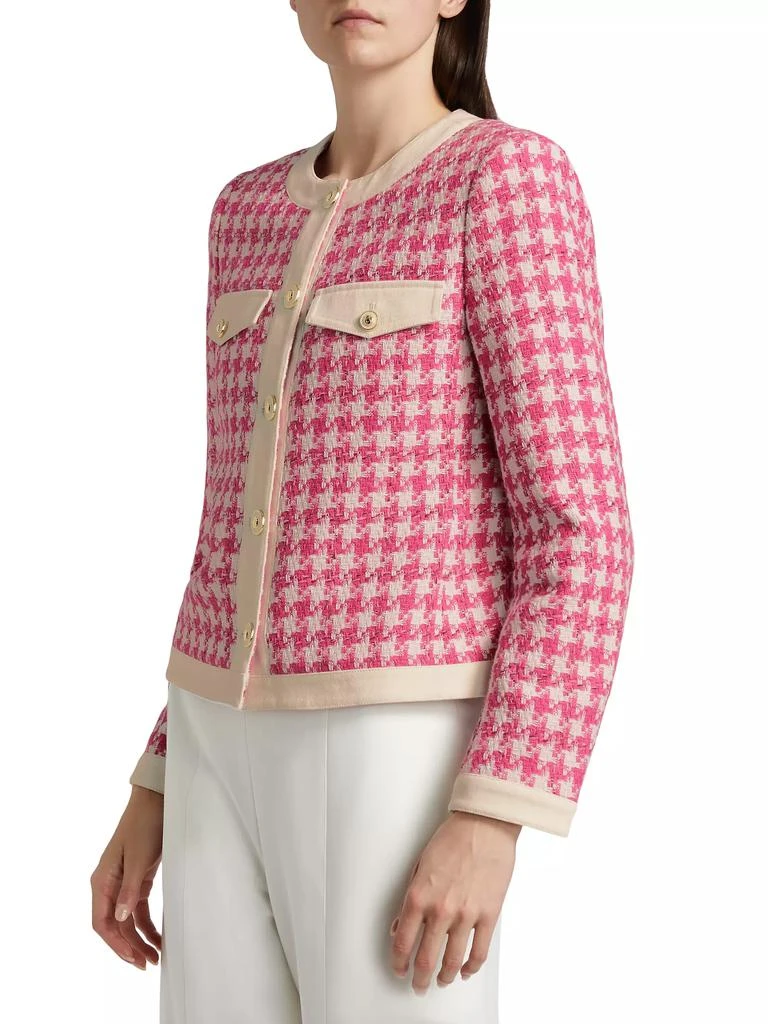 Tahari Farley Houndstooth Jacket 4