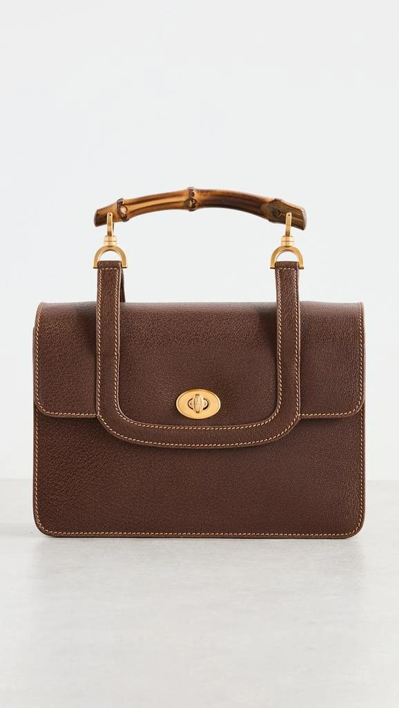 Shopbop Archive Gucci Bamboo Handbag, Calfskin Leather 1