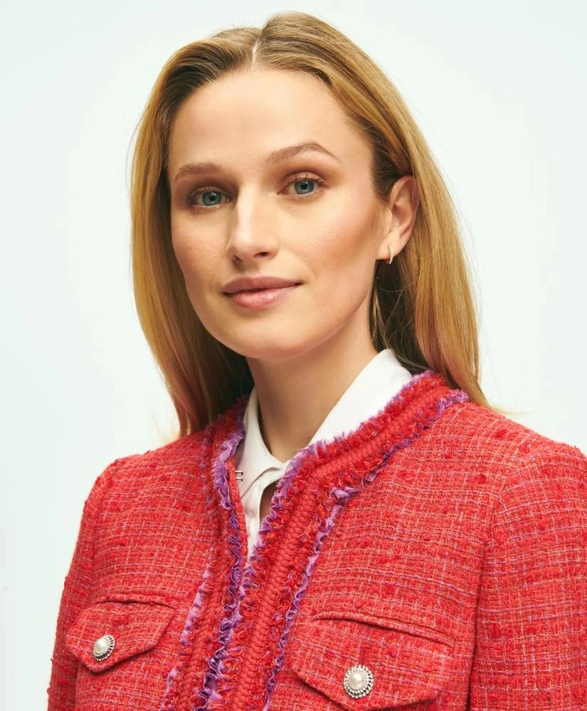 Brooks Brothers Boucle Tweed Jacket 7