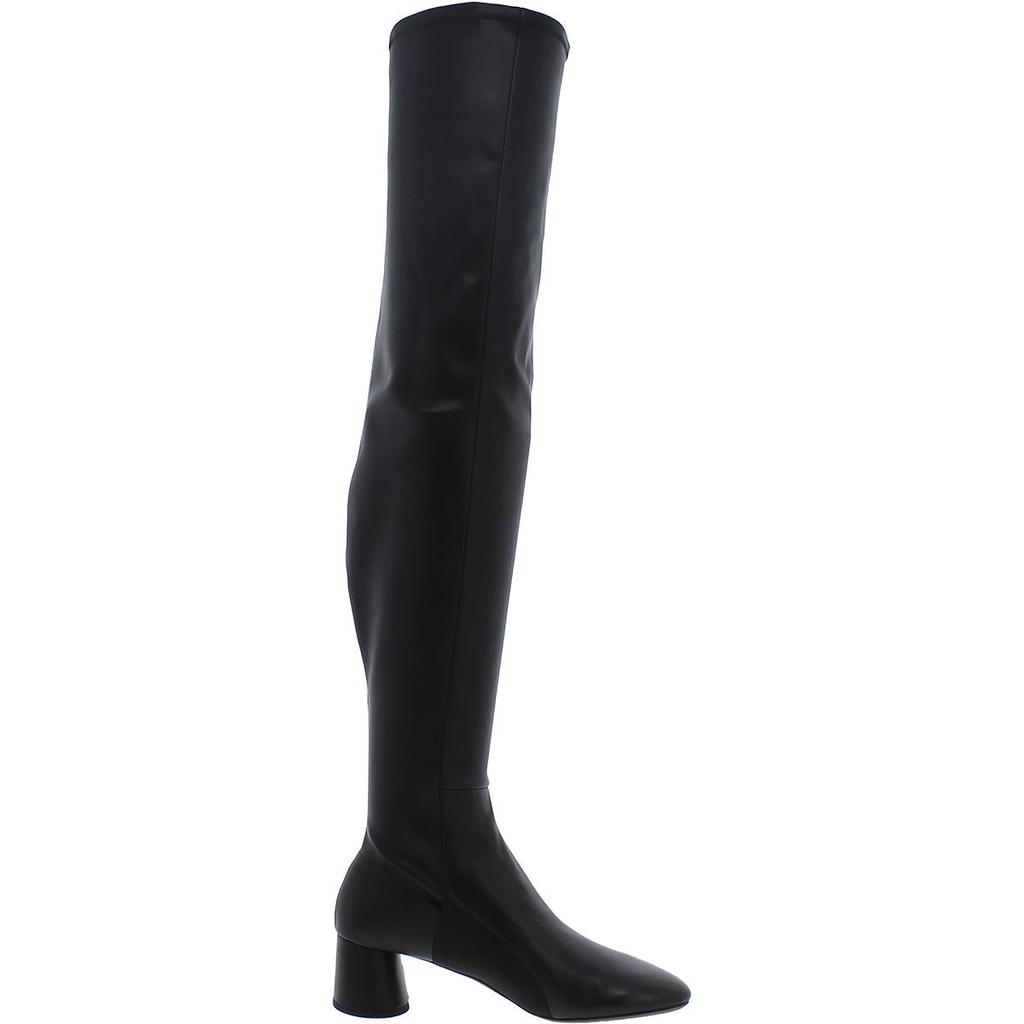Proenza Schouler Louise Bice Womens Leather Tall Over-The-Knee Boots