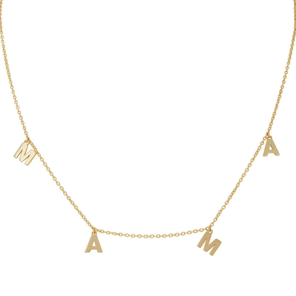ADORNIA Mama Neckalce gold 3