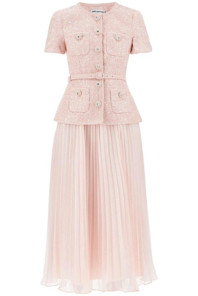 Self Portrait Self-Portrait Boucle Midi Dress 1
