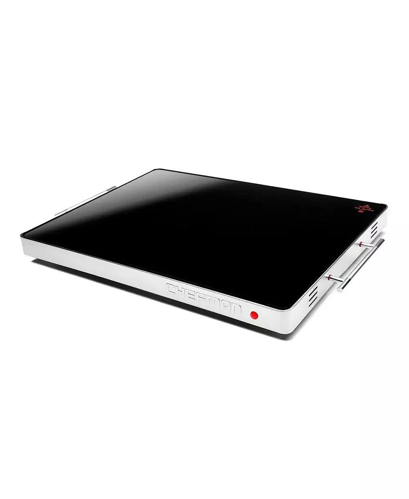 Chefman 8.8lb Electric Warming Tray with Temperature Control, 21" x 16" Glass Top 1