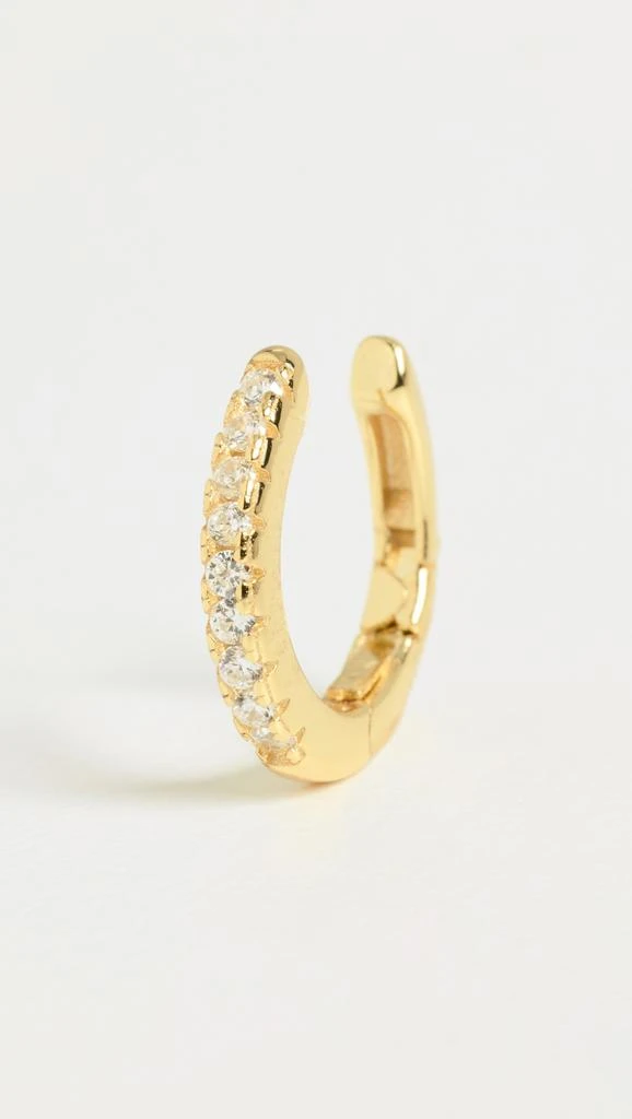 Shashi Pave Hinge Single Ear Cuff 1