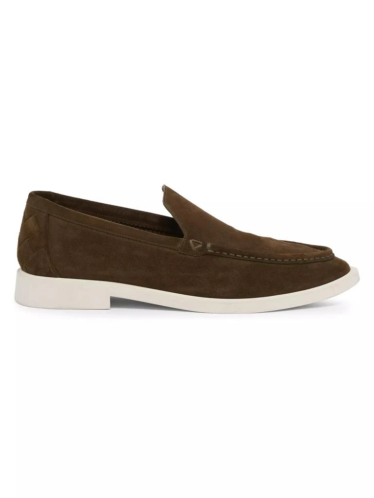 Bottega Veneta Astaire Intrecciato Suede Loafers 1