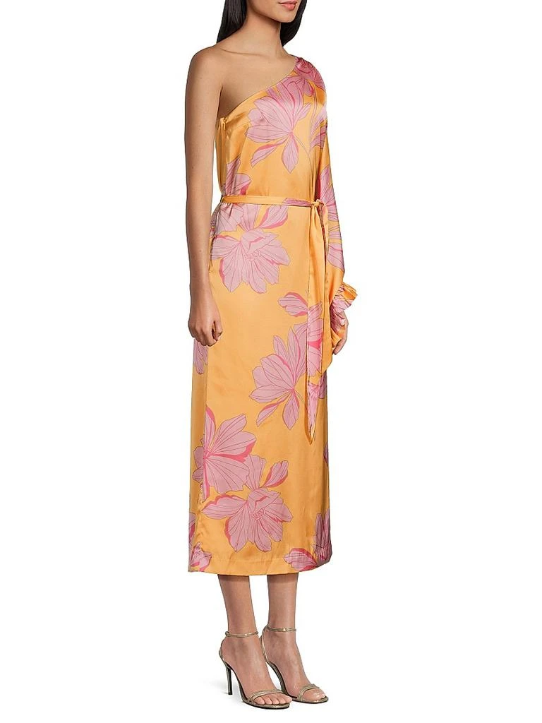 Hutch Moran One-Sleeve Midi Dress 4