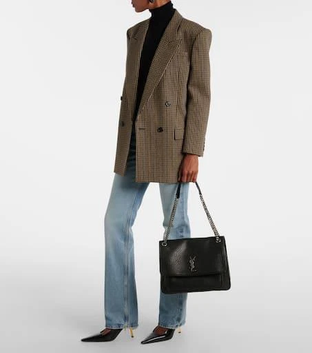 Yves Saint Laurent Niki Large leather shoulder bag 5