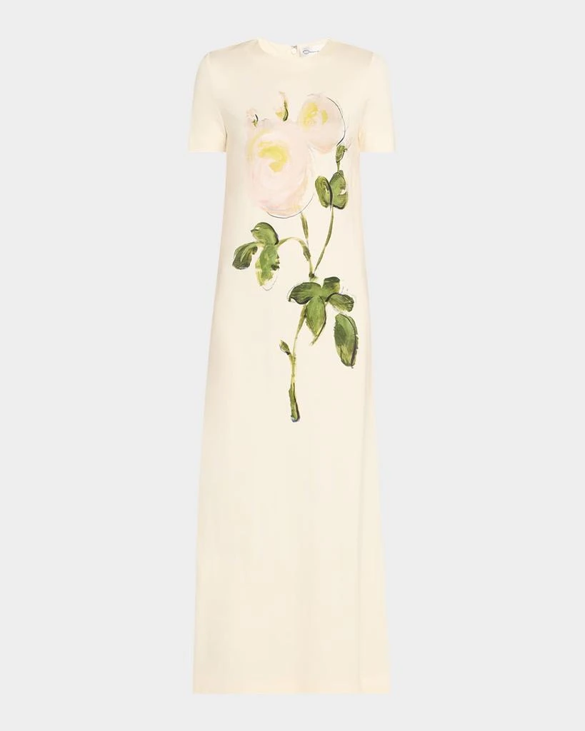 short sleeve jersey knit dress Short Sleeve Jersey Dress main image 1