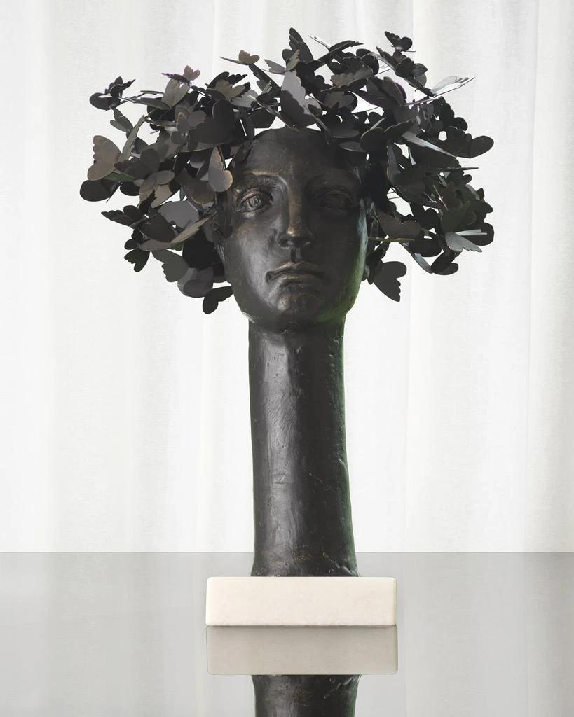 Global Views Butterflies for Brains Sculpture, 23.5"T 2