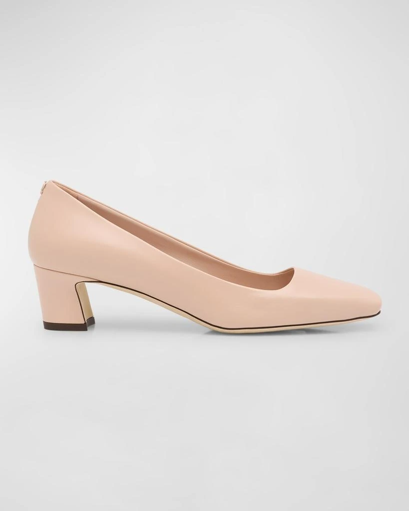 Jimmy Choo Winnie Leather Square-Toe Pumps 1