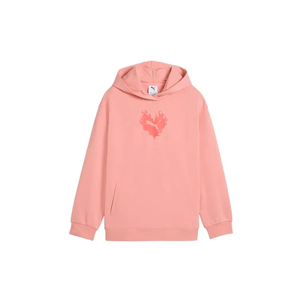 Puma Flaming Love Pullover Hoodie (Youth)