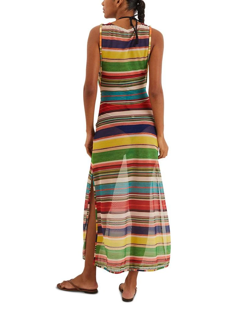 Vix Swimwear Mallorca Striped Cover-Up Dress 2