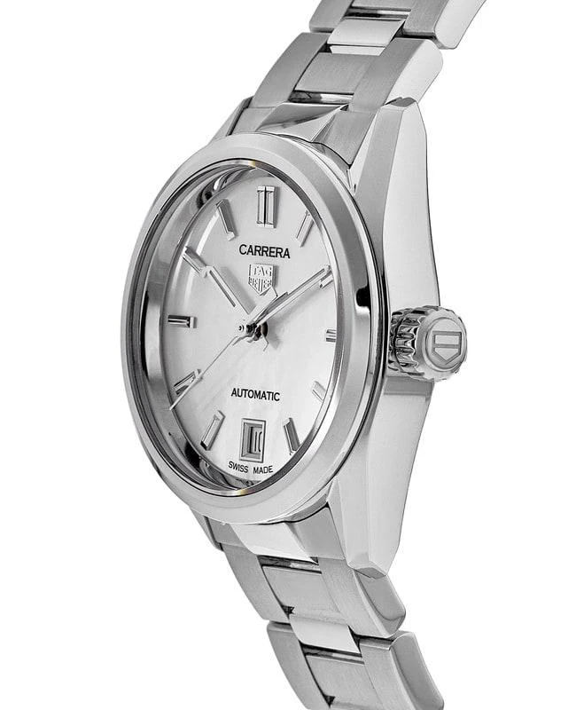Tag Heuer Tag Heuer Carrera Automatic Mother of Pearl Dial Steel Women's Watch WBN2410.BA0621 2